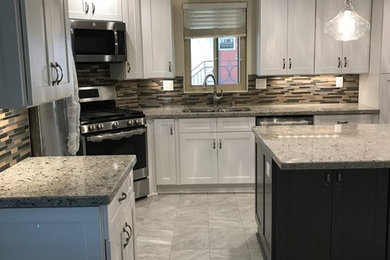 Inspiration for a transitional home design remodel in San Diego