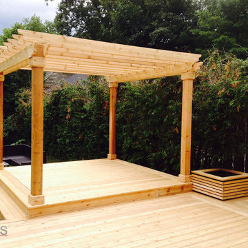 Traditional Cedar Pergola