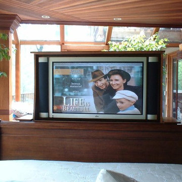 Bedroom Home Theater Pop-Up