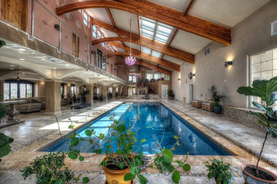 This is an example of a large asian pool in Orange County.