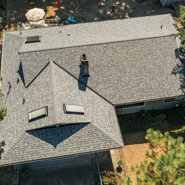 Roof Replacement in Renton, WA with Duration Shingle in Quarry Gray