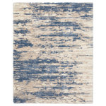 Nourison - Nourison Dreamy Shag DRS10 Area Rug, Light Blue/Grey, 7'10" x 9'10" - Hazy abstract designs, nature-inspired patterns and neutral hues come together to create the Dreamy Shag Collection. These modern rugs are crafted of irresistibly soft polyester fibers in an ultra-plush texture that you’ll love to sink your toes into. Make Dreamy Shag the centerpiece for your living room décor, or place in your bedroom for a cozy spot to plant your feet each morning.