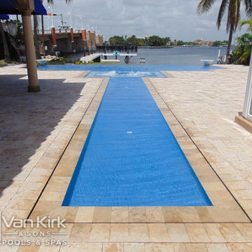 Tanning Ledge For The Vanilla Ice Project Season 5 Pool That Van Kirk & Sons Poo