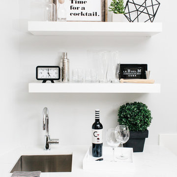 Diamond Cabinets: Floating Shelves