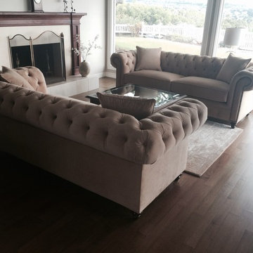 KENZIE STYLE - Chesterfield Custom Sectional Sofas