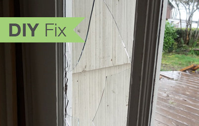 DIY Fix: How to Repair a Broken Glass Door Pane