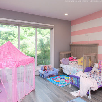 Sliding Window in Delightful Child's Bedroom - Renewal by Andersen Long Island, 