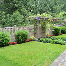 FENCED VEGGIE GARDEN