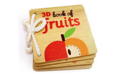3D Book of Fruits with AR Technology