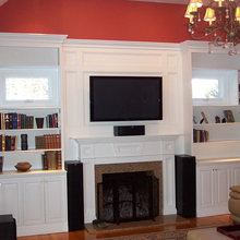 Basement Bookshelves