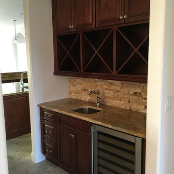 Typhoon Bordeaux Granite Countertops