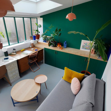 Le bureau au fond du jardin