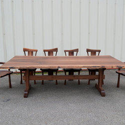 Live Edge Walnut Dining Set - Dining Sets