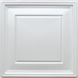 224 White Pearl Decorative Ceiling Tiles 24x24 - Ceiling Tile