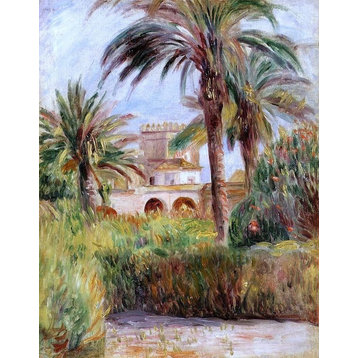 Pierre Auguste Renoir The Test Garden in Algiers Wall Decal