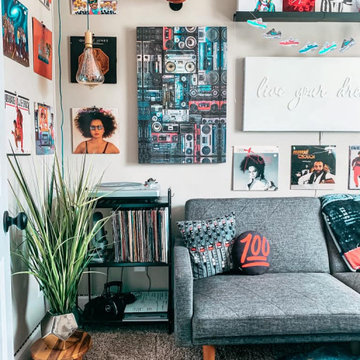 Fun Music Themed Home Office