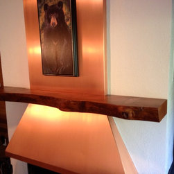 Natural Edge Mantels - Fireplace Mantels