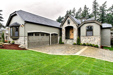 KIRKLAND FRENCH COLONIAL RAMBLER WITH BASEMENT