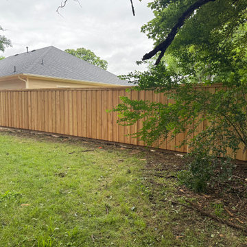 SHERMAN, TX - CUSTOM WOOD FENCE