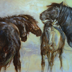 " Comrades" - 48" x 60" oil on canvas - Paintings