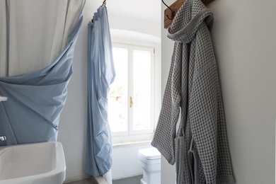 Example of an urban bathroom design in Other