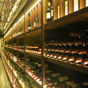 Wooden Wine Room Project