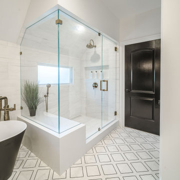Emerald Hills Master Bathroom • Atelier Noël