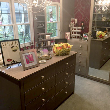 Totally Custom Walk-in Closet