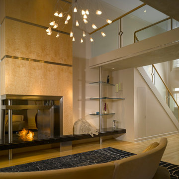 Atlanta Artistic  Modern Living Room
