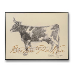 Breton Pie Noir - Drawings And Illustrations