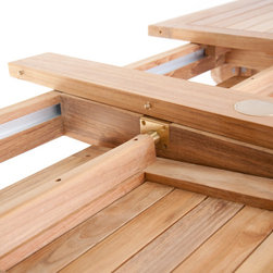 Wintons Teak Berkeley Extension Table - Outdoor Dining Tables
