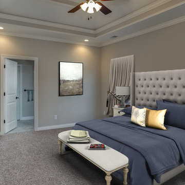 New Construction "Virtually Staged" After