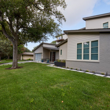 Barton Hills Contemporary Curb Appeal