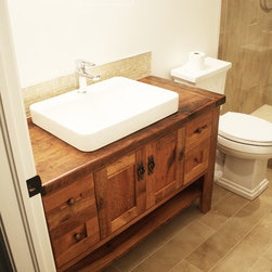 Reclaimed Wood Vanities - Products