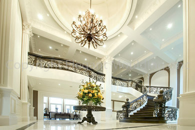 Inspiration for a timeless entryway remodel in Toronto
