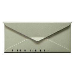 #10 Wall-Mount Mailbox in Satin Silver - Mailboxes