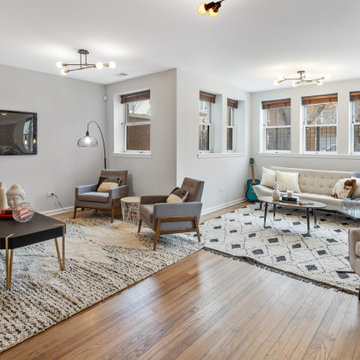 Logan Square 1 Bedroom:  Making it a 2 Bedroom to Sell on a Dime