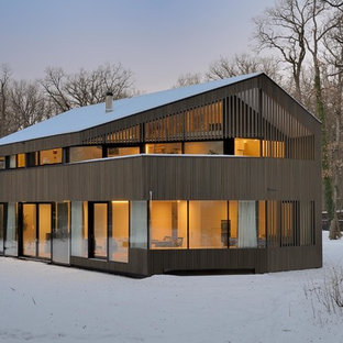 Skandinavische Häuser mit Holzfassade Ideen, Design & Bilder | Houzz