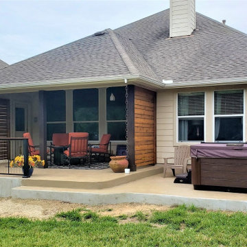 South Austin Privacy Screens & Patio Extension