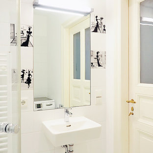 Moderne Badezimmer mit Eckdusche Ideen, Design & Bilder | Houzz