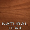 York Bookcase, 11_x25x36, Pine Wood, Natural Teak