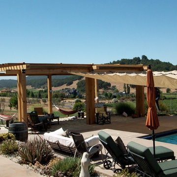 Custom Pool Shade and Arbors