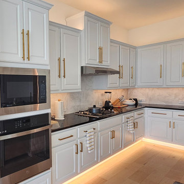 Smart LED Kitchen Lighting – Full Kitchen View