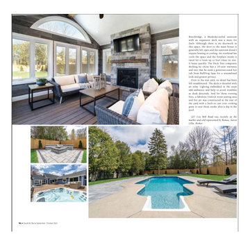 Cox Mill Road spread in Goodlife Magazine