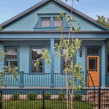 Restored 150-Year-Old Uptown New Orleans Shotgun House