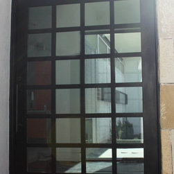 Contemporary Iron Door - Front Doors