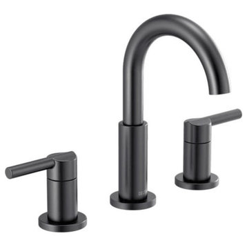Delta 35749LF-BL Nicoli Two Handle Widespread Bathroom Faucet