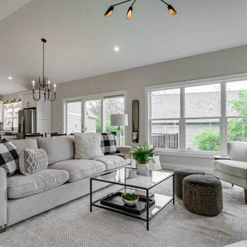 Sleek Transitional Home with Warm Neutrals