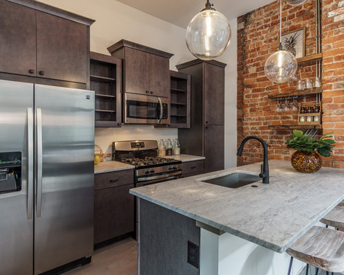 Our 50 Best Industrial Kitchen Ideas & Remodeling Photos | Houzz