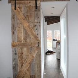 porte de grange / Barn door - Paintings